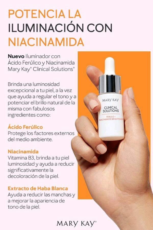 Concentrado Clínical Solutions con Ácido Ferulico y Niacinamida.