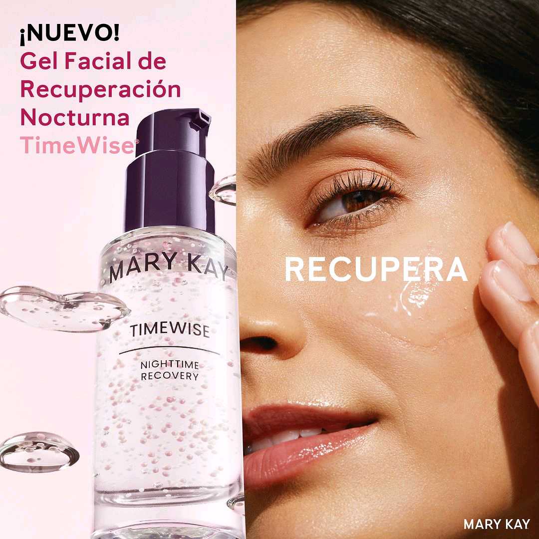 Gel Facial de Recuperación Nocturna.