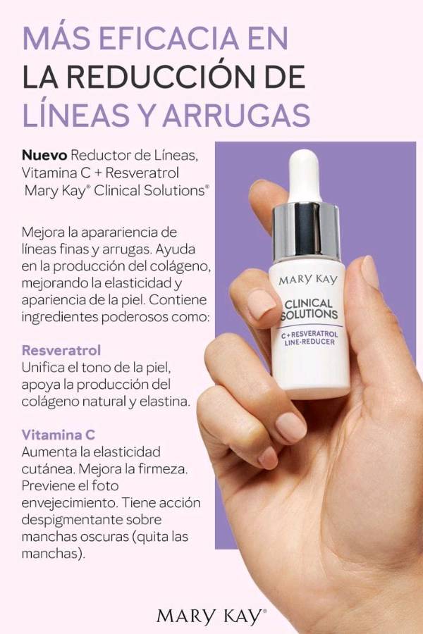 Concentrado Clinical Solutions con Vitamina C y Resveratrol.