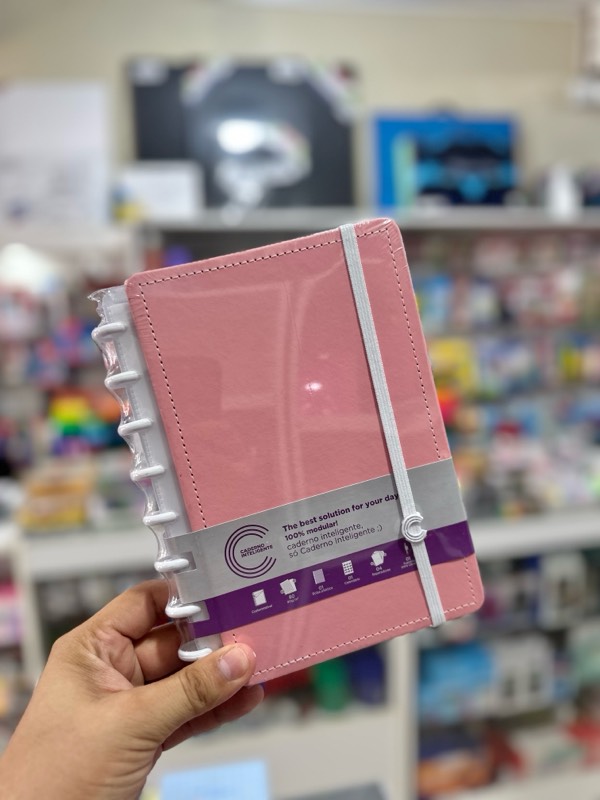 CUADERNO INTELIGENTE ROSA PASTEL A5