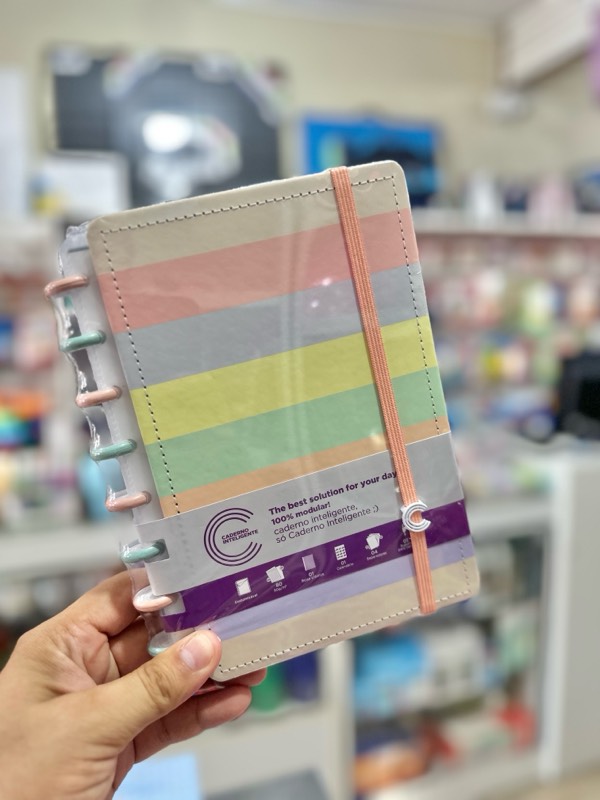 CUADERNO INTELIGENTE ARCO IRIS PASTEL A5