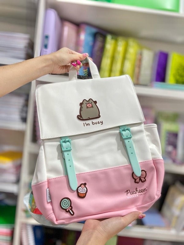 MOCHILA PUSHEEN ROSE COLLECTION