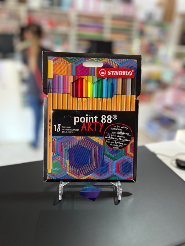 Stabilo Point 88 Arty Estuche x18