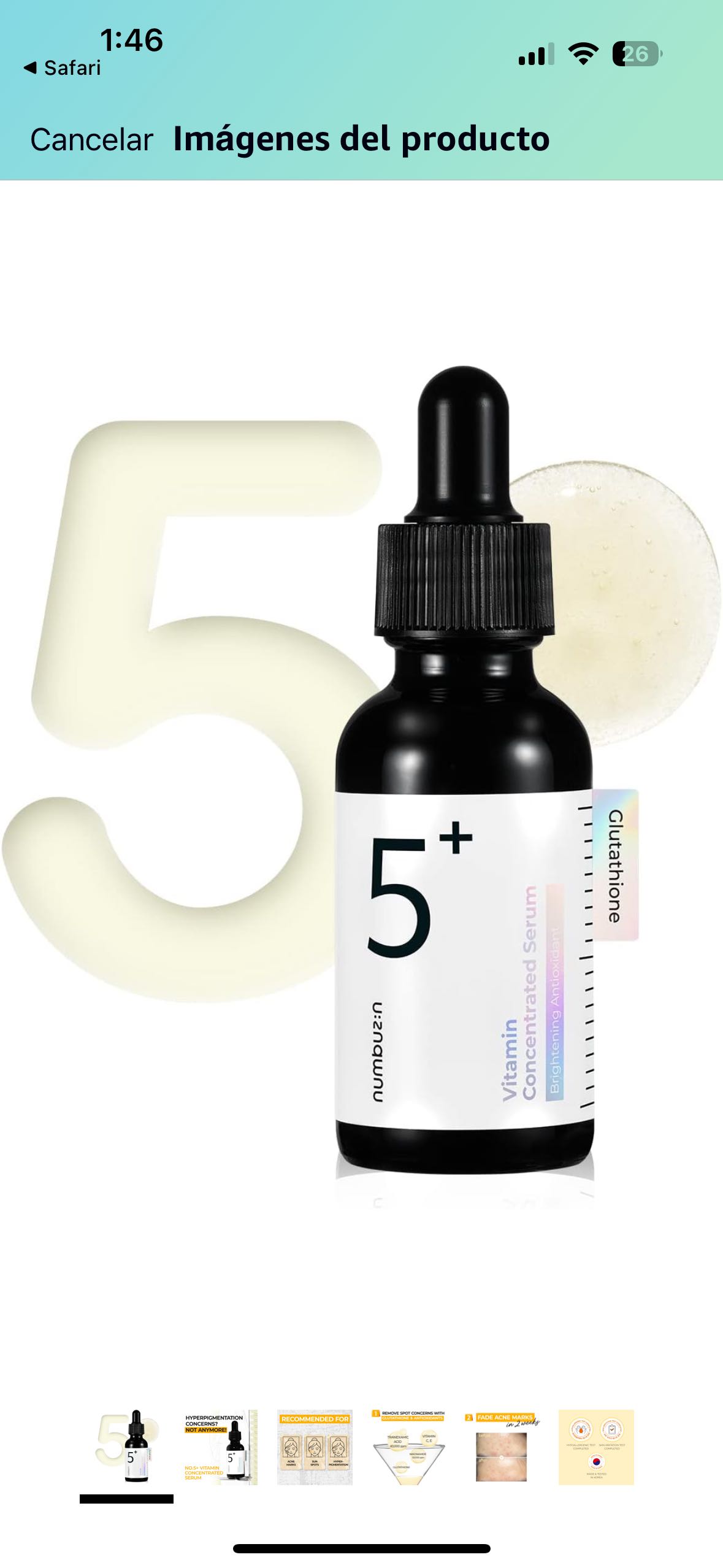 No. 5 Vitamin Concentrated Serum