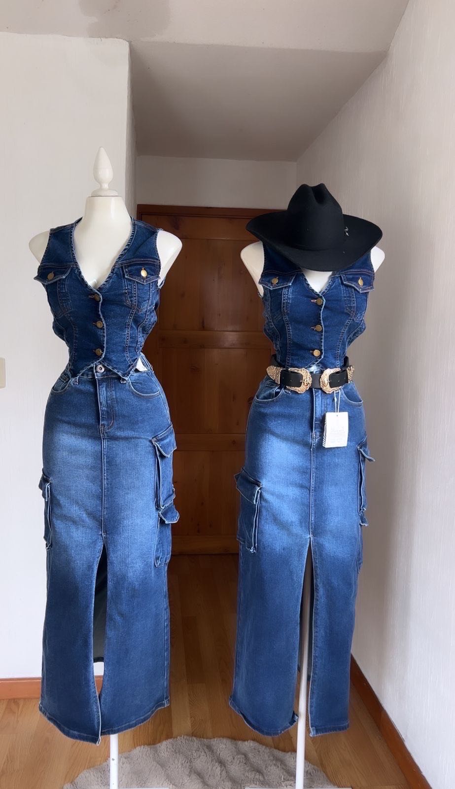 Chaleco Denim 