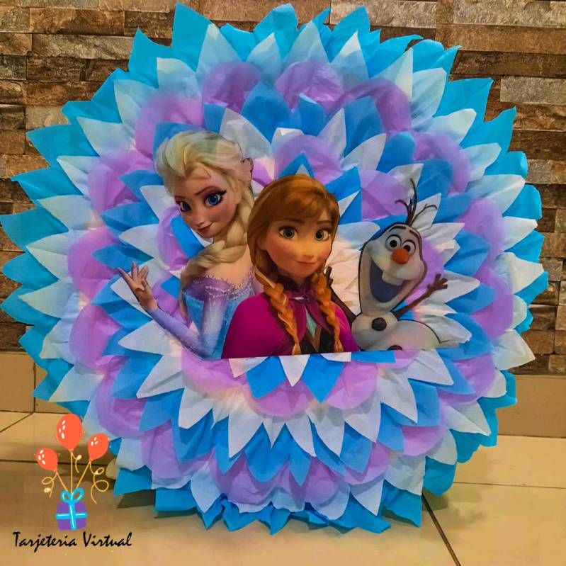 Piñata Frozen en La Chorrera