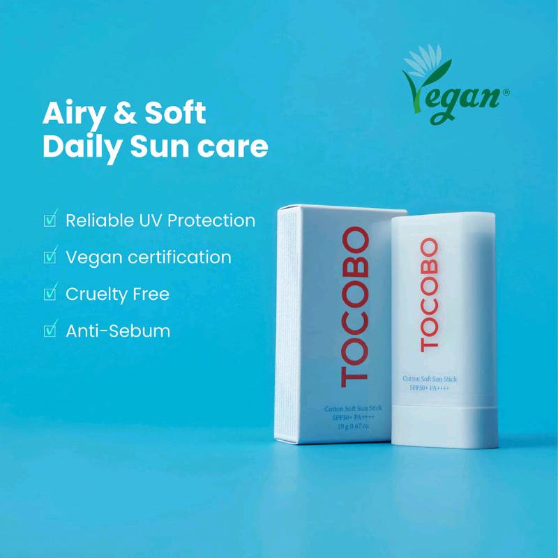 Tocobo Cotton Soft Sun Stick SPF50+