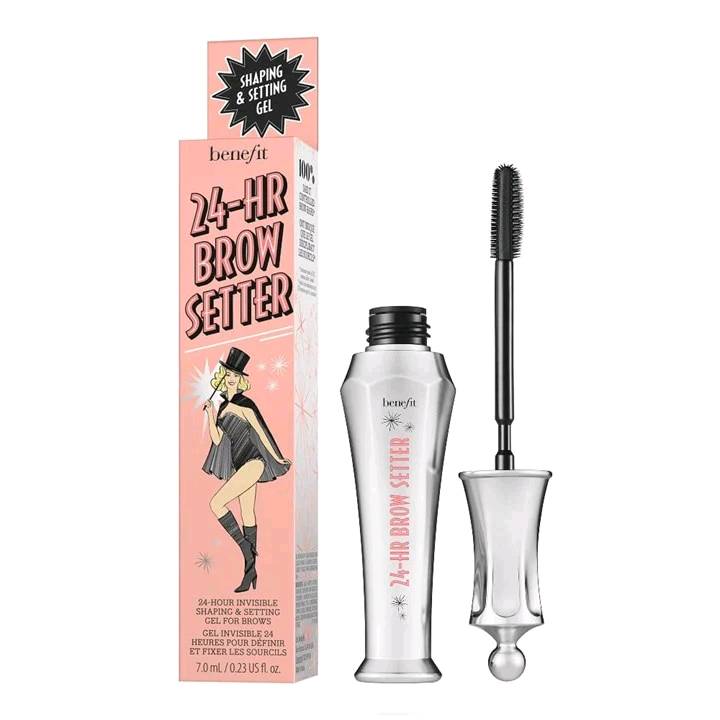 Benefit 24-HR Brow Setter Clear Brow Gel Clear eyebrow gel with lamination effect