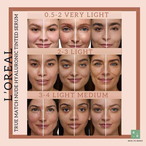 L'Oreal Paris True Match Nude Hyaluronic Tinted Serum