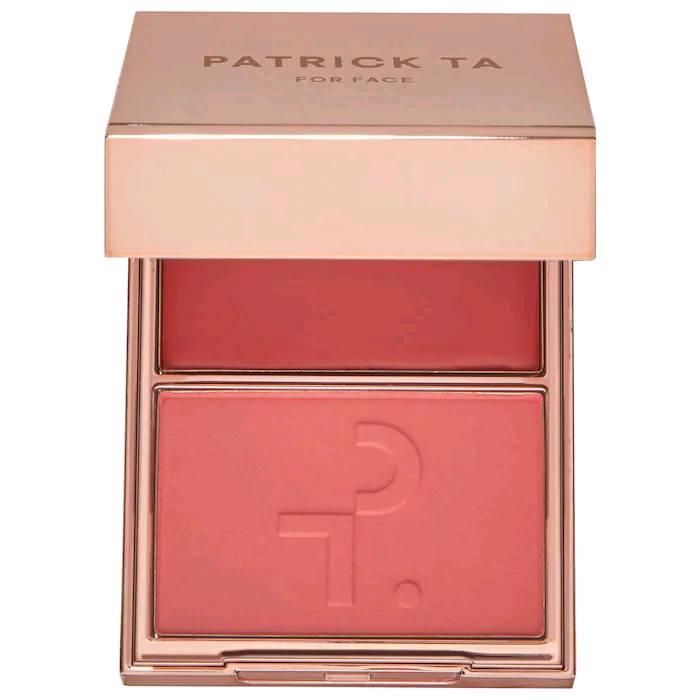 PATRICK TA Double Take Crème & Powder Blush Duo