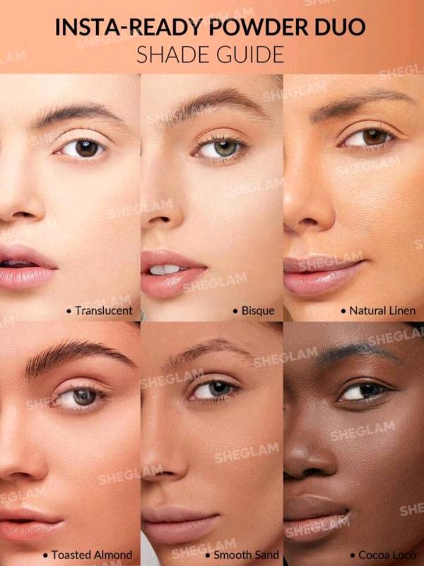 SHEGLAM Polvo Fijador Para Rostro Y Debajo De Los Ojos Insta-Ready