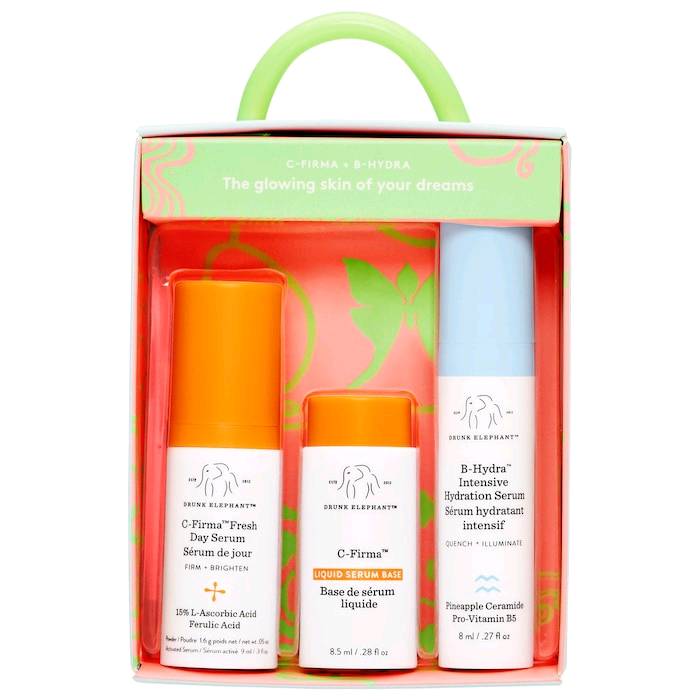 Drunk Elephant Day Dream Vitamina C + Sérum Hidratante Dúo 2.0
