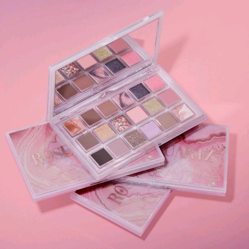 Rose Quartz Eyeshadow Palette Huda Beauty 