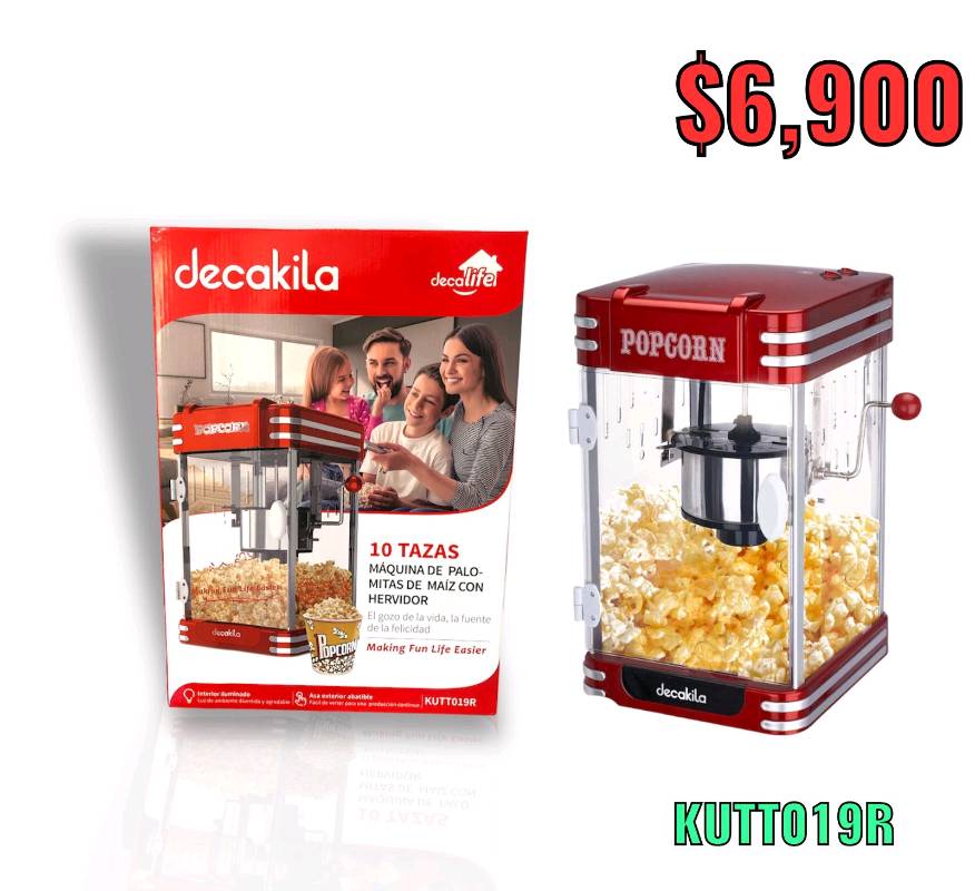 Maquina de Pop Corn 310 W Decakila by TOTAL