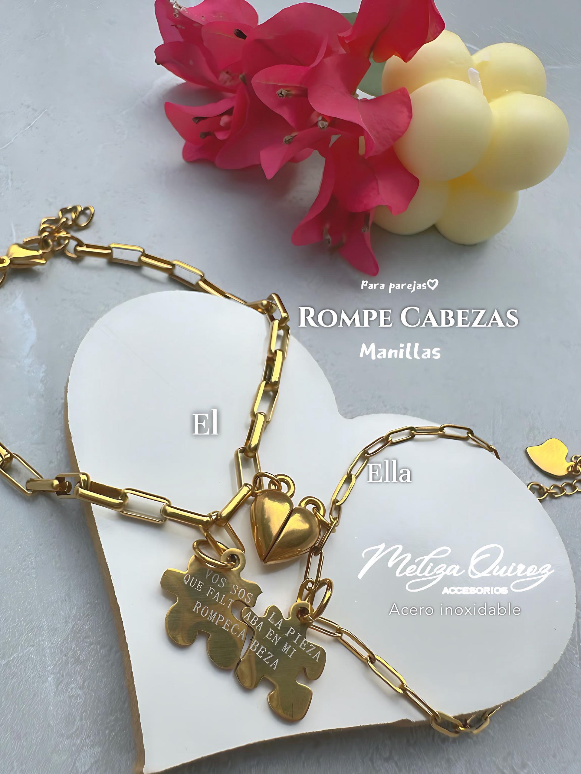 Pulseras Rompecabezas ♥️