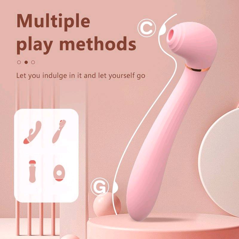 Succionador c/ vib punto G (pink) 