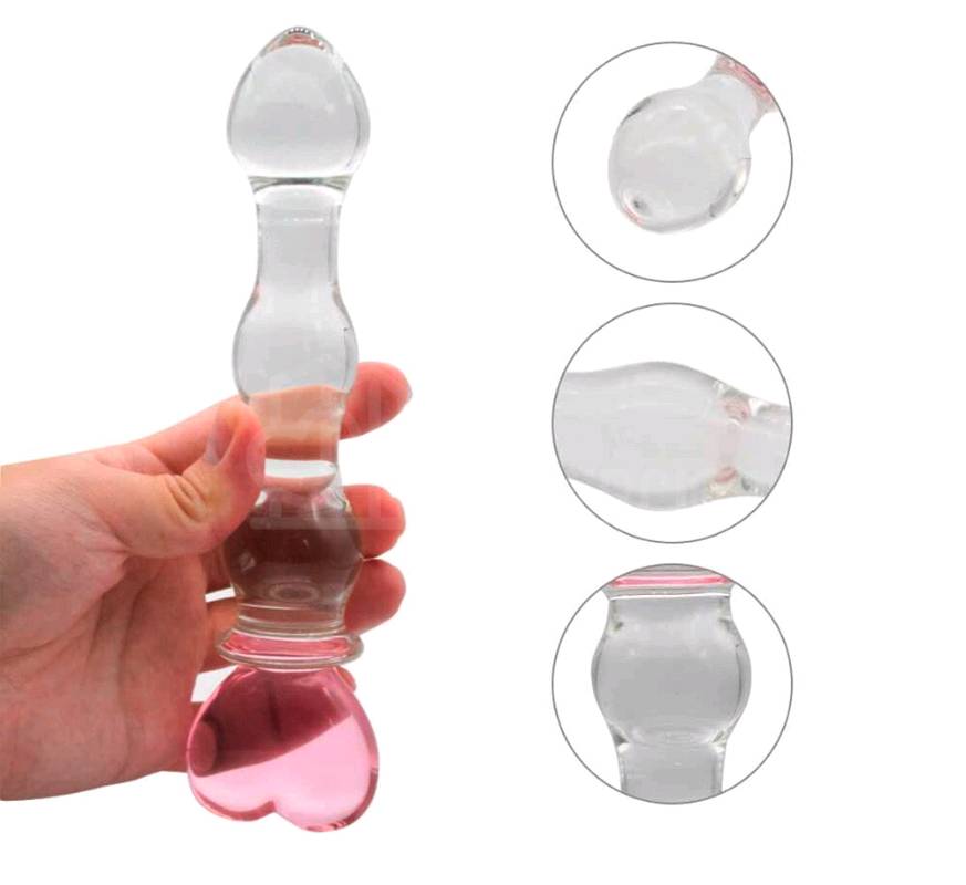 Dildo de Vidrio Térmico 
