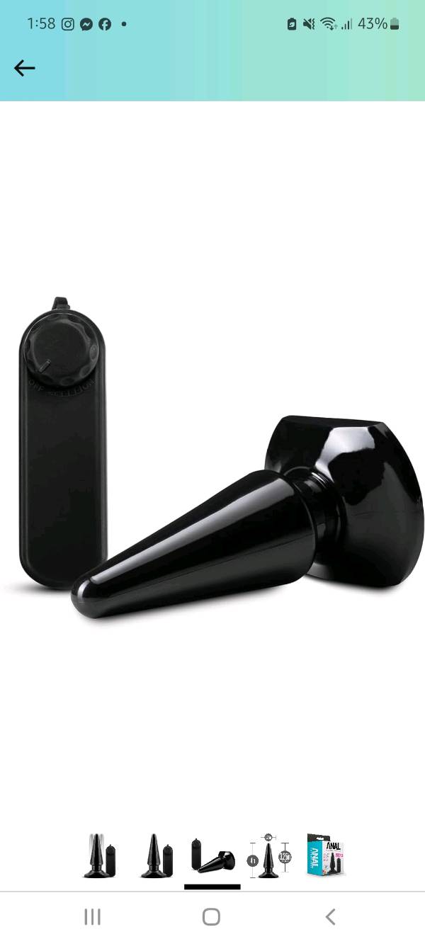 Plug Vibrador C/control 