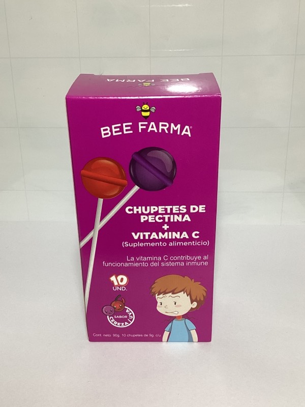 Chupete Pectina+Vitamina C Bee Farma C/10 Suelta