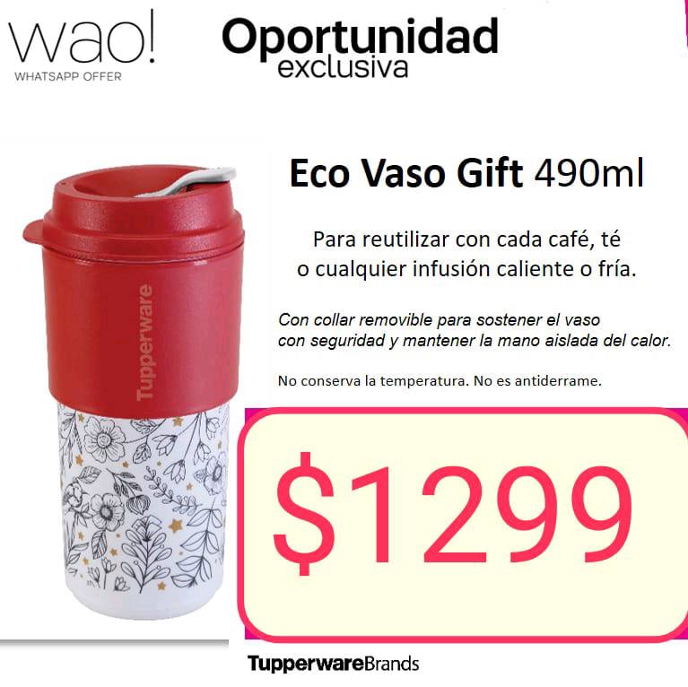ECO VASO 490ML – Tupperware Argentina
