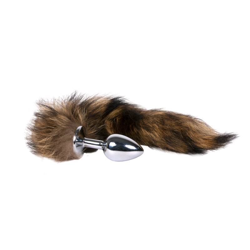 PLUG ANAL FOX TAIL 🦊 [COLA DE ZORRO] 26cm RACCOON By. FUNNY STEEL 