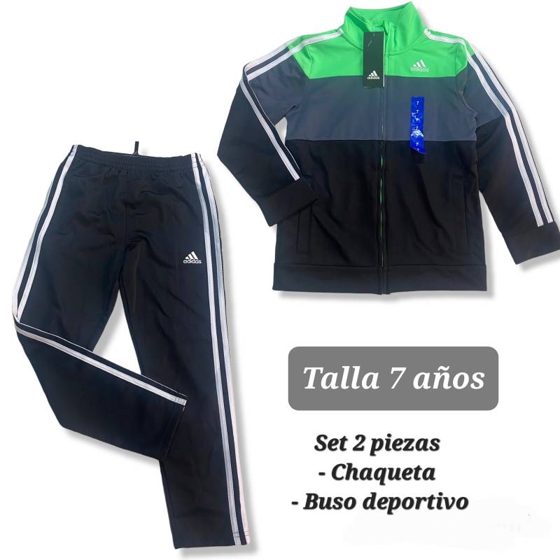 Conjunto Deportivo Adidas Juvenil 2 Piezas
