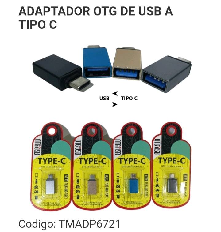 Circuit. Adaptador OTG Tipo C a USB
