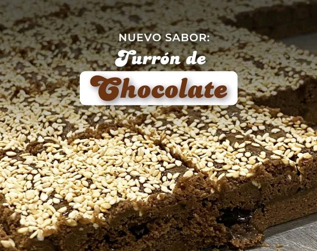 Turrón de chocolate con ajonjolí 900 gr. en Lima