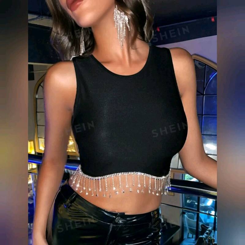 Top Tank Diseñó con Diseño De Diamantes 