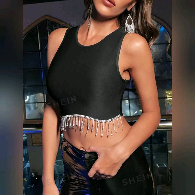 Top Tank Diseñó con Diseño De Diamantes 