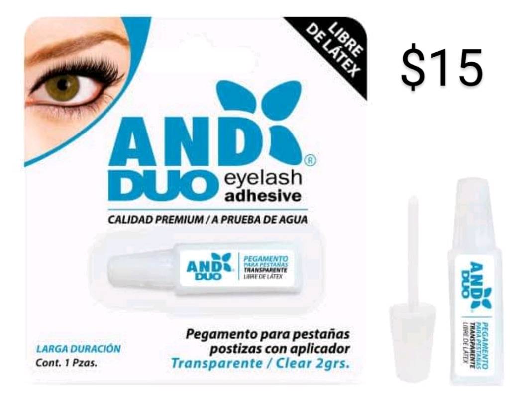 DUO - PEGAMENTO DE PESTAÑAS TRANSPARENTE BLANCO LIBRE LATEX VERDE