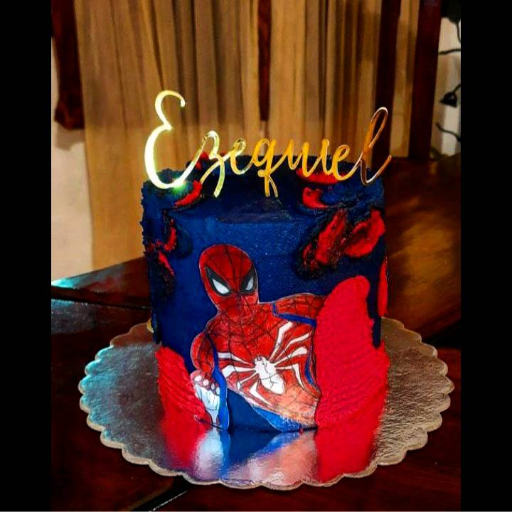 Cake Spiderman en Pariaguan