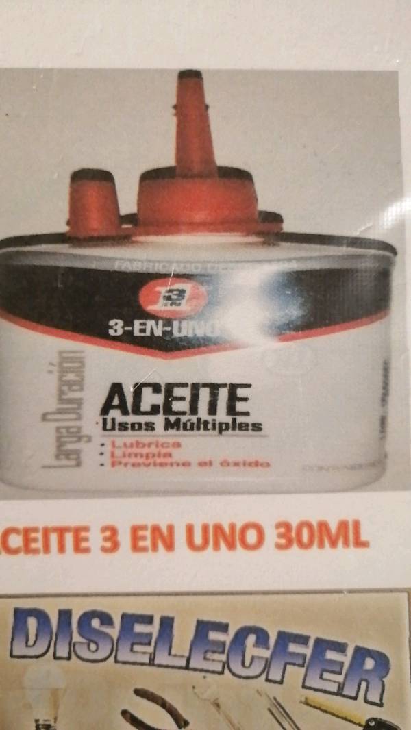 Aceite Usos Múltiples 30 ml