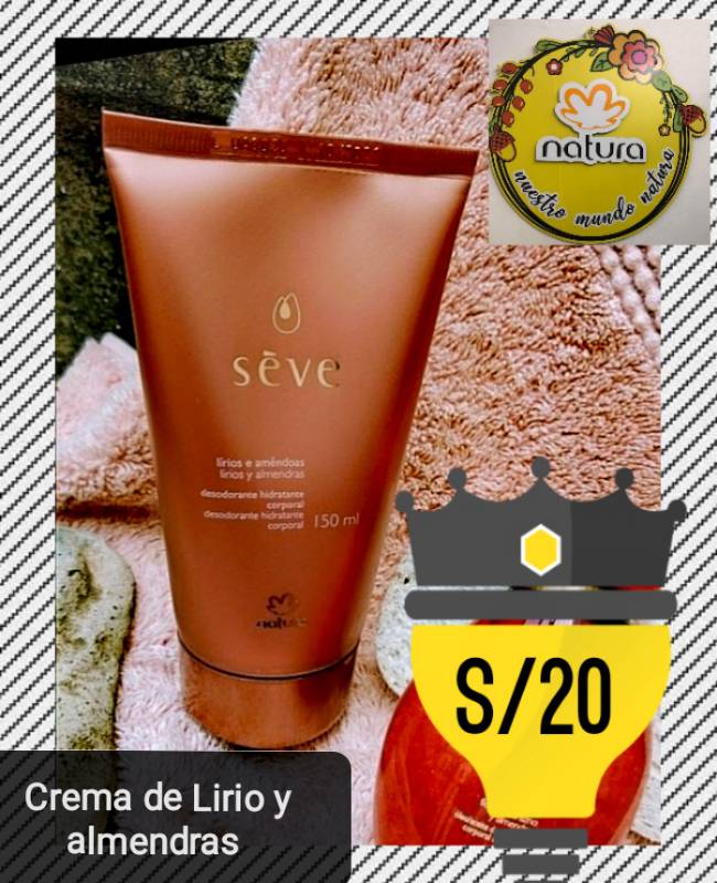 Crema corporal Sevè Natura en Lima