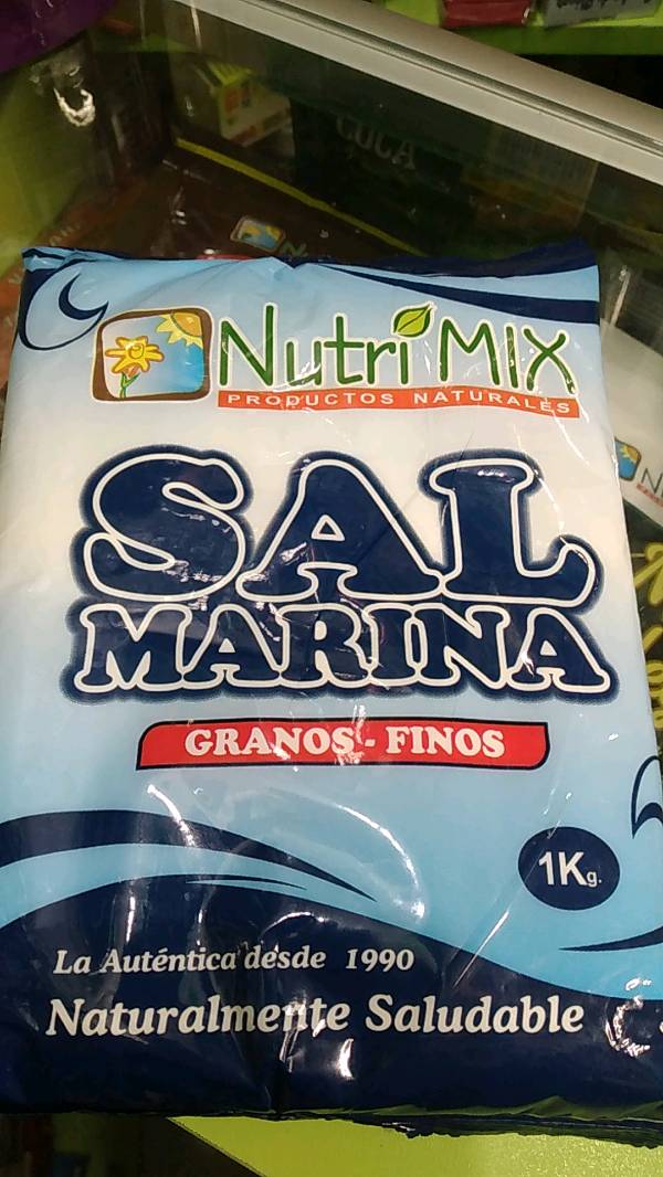 Sal Marina Fina de kilo Nutrimix en Lima