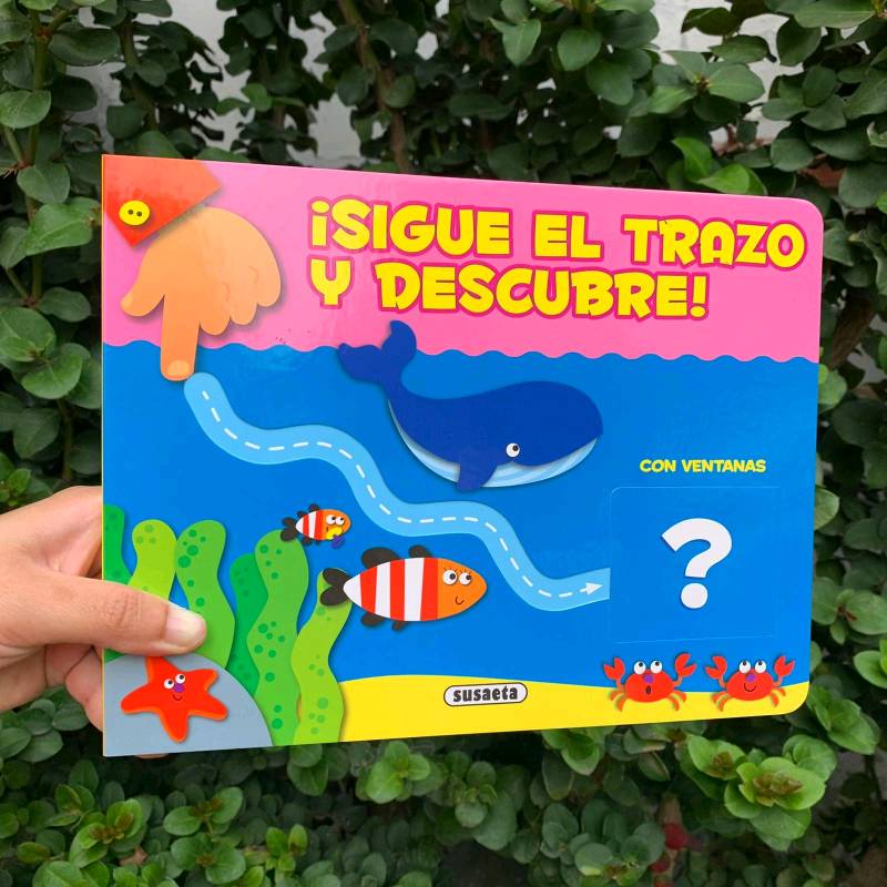 Sigue el trazo y descubre mar (Solapas) 