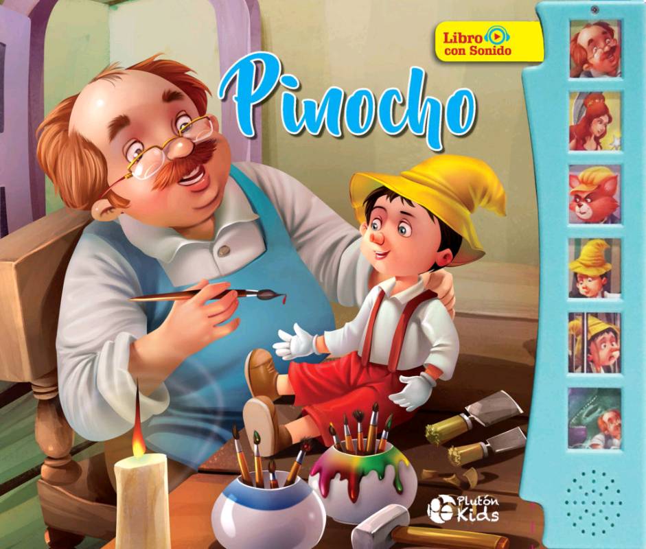 Pinocho audilibro (Con sonidos) cuento 