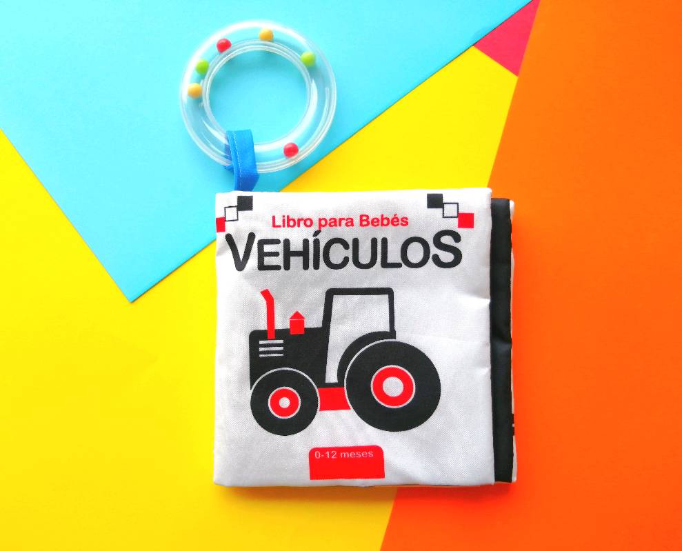 Vehículos 0 a 12m (Libro tela) 