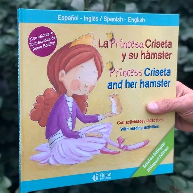 La princesa Criseta y su hamster (Bilingüe) 