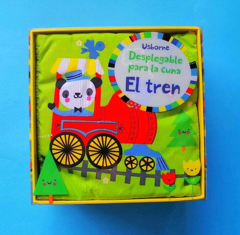 Desplegable El tren (Libro de tela) 