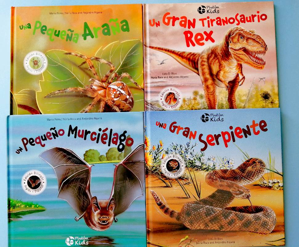 Colección grandes y pequeños Pack x4(Bilingüe) 