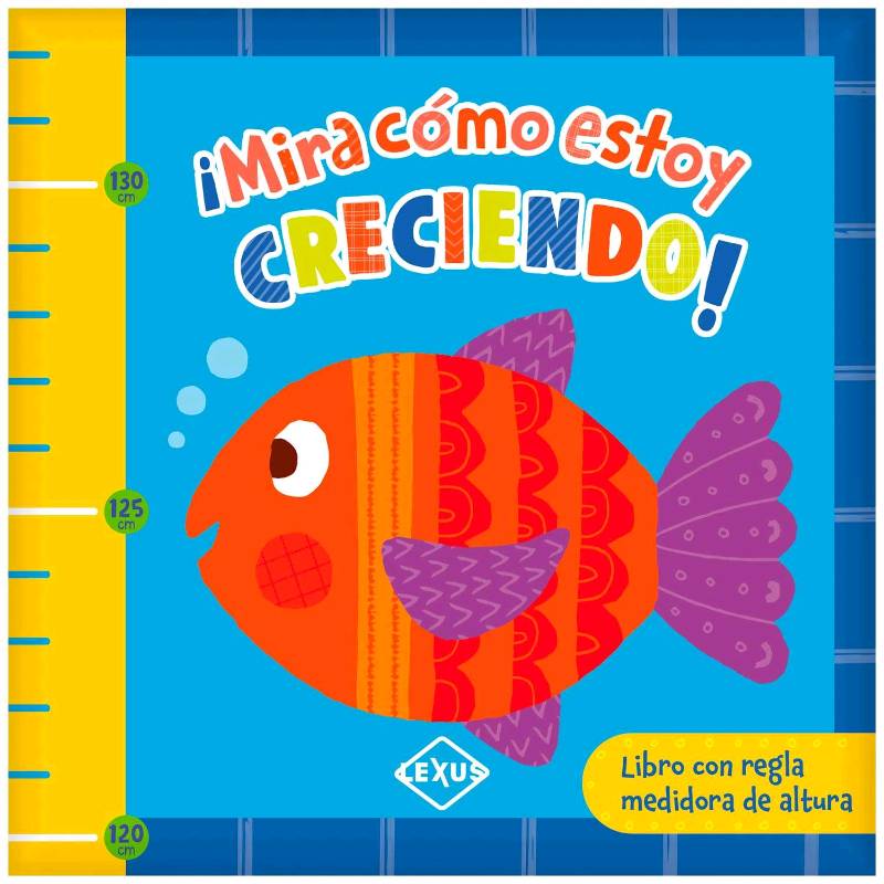 Mira como estoy creciendo (Libro tela) tallimetro 