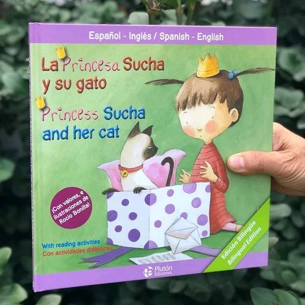 La Princesa Sucha y su gato (Bilingüe) 
