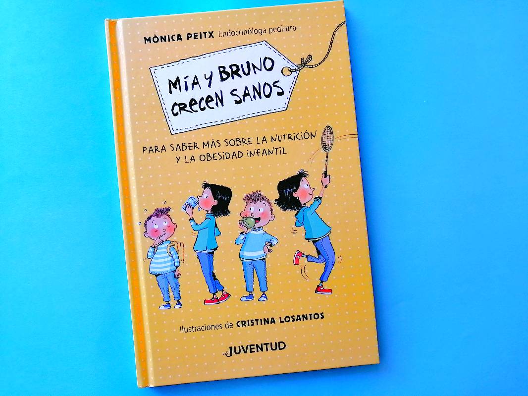 Mía y Bruno crecen sanos 