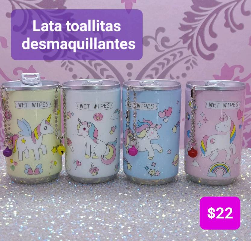 Lata toallitas desmaquillantes 