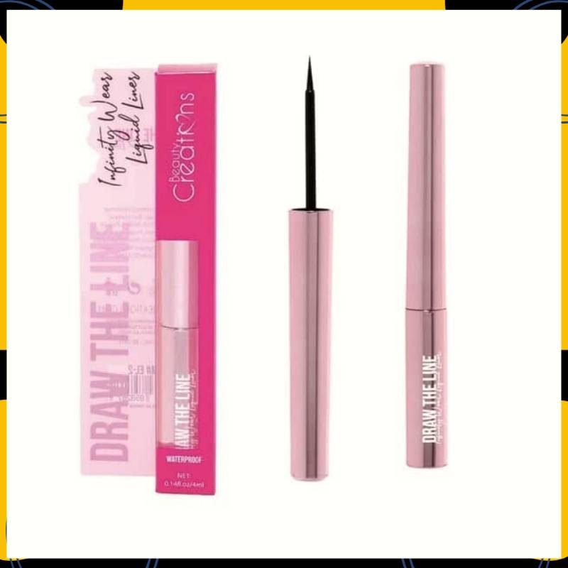 DELINEADOR LÍQUIDO "INFINITY WEAR" - BEAUTY CREATIONS 