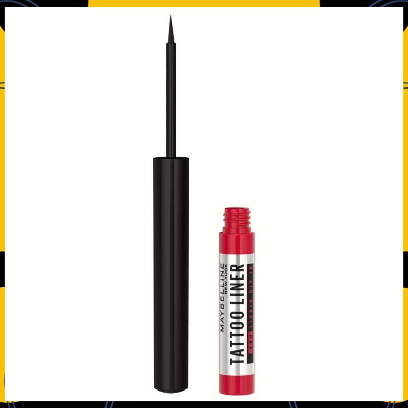 DELINEADOR LÍQUIDO TATTOO LINER 48H PUNTA PINCEL - MAYBELLINE 