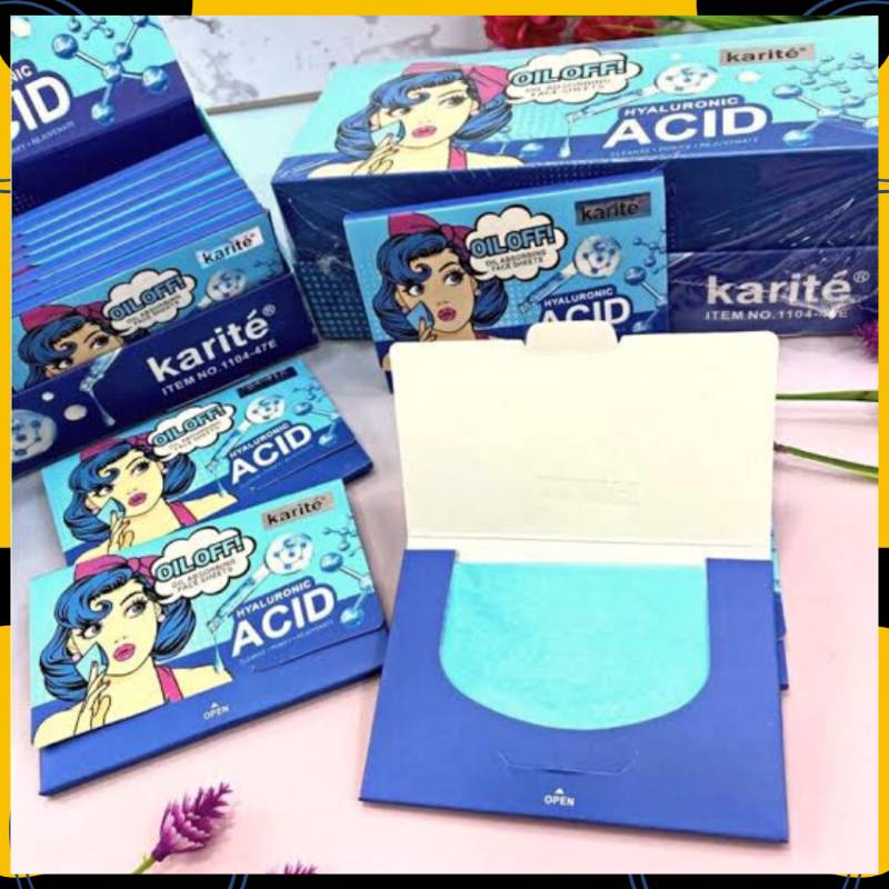 PAPEL ANTIBRILLO DE ÁCIDO HIALURÓNICO - KARITE