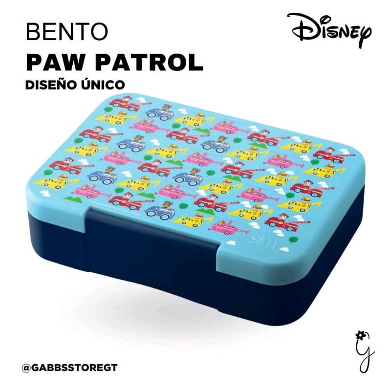 Lonchera Bento Paw Patrol - ENTREGA INMEDIATA