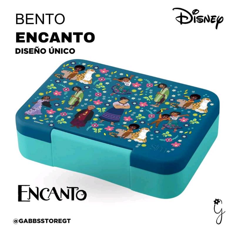 Lonchera Bento Encanto - ENTREGA INMEDIATA